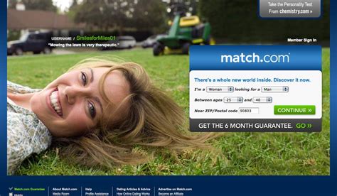 match com site map